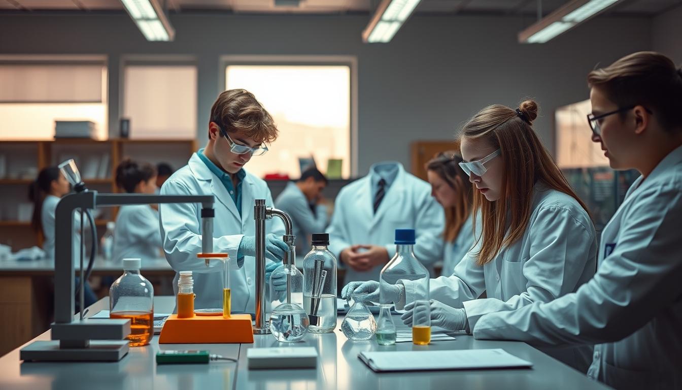 Student using online courses for flexible education